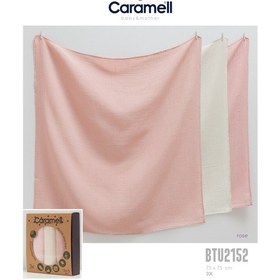 Resim Caramell Basic Müslin 3 Lü Battaniye Btu 2152 Pembe 