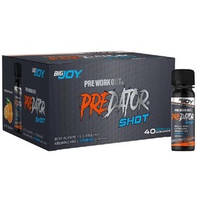 Resim BigJoy Sports Predator Shot 60 ml 20'li 40 servis 