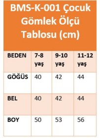 Resim Banadamoda Erkek Çocuk Pamuklu Desenli Gömlek 