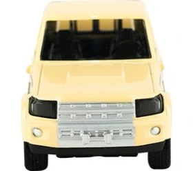 Resim Die Cast Çek Bırak Arazi Kamyoneti Krem 