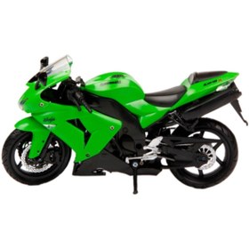 Resim PopŞeker Kawasaki ZX-10R 2006 1:12 Ölçekli Die-Cast Model ile Motosiklet Tutkunu Olun! 