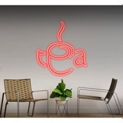 Resim Twins Led Tea Yazılı Ve Şekilli Neon Tabela Kırmızı Model:model:62733366 Kırmızı 