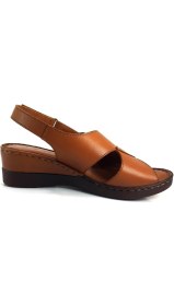 Resim Venüs 21981113 24YS Kadın Günlük Sandalet Taba 