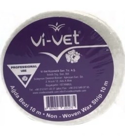 Resim Vi-Vet Ağda Bezi Rulo 10 mt Profesyonel Kullanım İçin Özel Özellikli Non-Woven Malzeme 