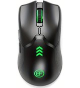 Resim Techbloom Siyah Black Kablosuz Oyun Faresi Type C Sarjli Rgb Aydinlatmali 2 4g Kablosuz Ergonomik Tutus Pc Laptop Ofis Ve Oyun Icin Uyumlu - 