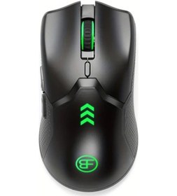 Resim Techbloom Siyah Black Kablosuz Oyun Faresi Type C Sarjli Rgb Aydinlatmali 2 4g Kablosuz Ergonomik Tutus Pc Laptop Ofis Ve Oyun Icin Uyumlu - 