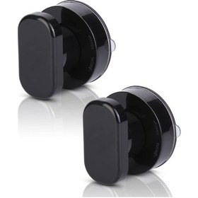 Resim St Vantuzlu Kapı Kolu, Vantuzlu Çekme Kolu, Banyo Dolabı Çekmece Cam Mobil İçin Güçlü Vantuzlu Vantuzlu Pencere Kolu 