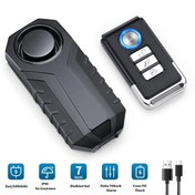 Resim SHIPMENT Bisiklet Motosikletler için Kumandalı Hırsızlık Alarmı Kablosuz Su Geçirmez Uzaktan Kumandalı Alarm 