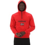 Resim Napapijri Burgee Hzh 2.0 Erkek Sweatshirt Kırmızı 