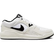 Resim Nike Jordan Stadium 90 Se Leather Mens Sneaker Hakiki Deri Erkek Günlük Spor Ayakkabı Beyaz 