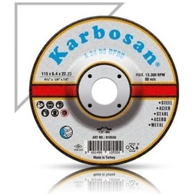 Resim Karbosan 115X6 Metal Taşlama Taşı 