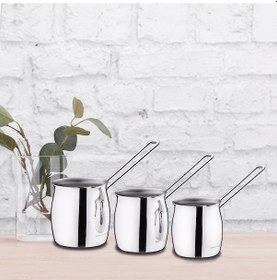 Resim Korkmaz Tombik Cezve Takımı 