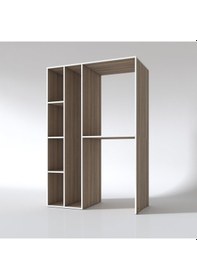 Resim Kenzlife Çamaşır-Kurutma Makinesi Dolabı Alyusha Sol Crd 180*120*60 Banyo Kapaksız Arkalıksız Çok Renkli 