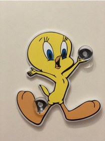 Resim Green Otomotiv Çizgi Film Karakterleri Vantuzlu Pleksi Cam Süsü 