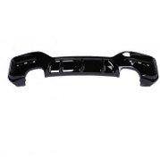 Resim BMW 1 Serisi F20 2015-2018 MT Tampon İçin Çift Çıkış Difüzör (Tekli Çıkış) 