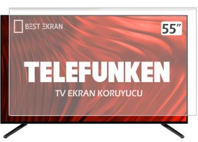 Resim Telefunken 55TU8560 Tv Ekran Koruyucu - 55\ inç 139 cm Tv Ekran Koruma Paneli 