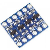 Resim Logic Level Converter 4 Kanal Lojik Gerilim Seviyesi Dönüştürücü 