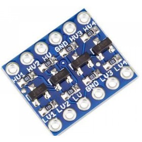 Resim Logic Level Converter 4 Kanal Lojik Gerilim Seviyesi Dönüştürücü 