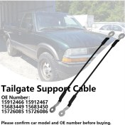 Resim Luuminaly Arka Kablolar S10 Için Kaldırma Kapısı Destek Kayışları (Yurt Dışından) 