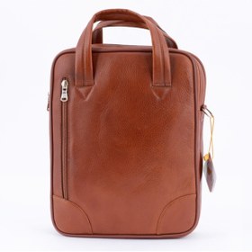 Resim Seçkin Deri Ipad Omuz Çantası 