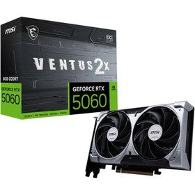 Resim MSI Geforce Rtx 5060 Ventus 2x 8g Oc Gddr7 128bit Gaming (OYUNCU) Ekran Kartı 