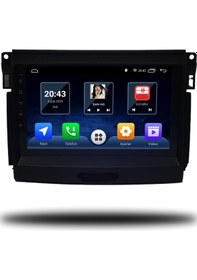Resim Martechno Ford Ranger 2016-2022 Arka Panelli Uyumlu Android Multimedya 6gb Ram 128gb Hafıza 