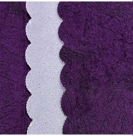 Resim Kaymaz Tabanlı Lüks Kadife Koltuk Kanepe Çekyat Örtüsü - Konforlu Mor Rengi Damar Desenli Mor 