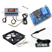 Resim Kuluçka Seti, Termostat+Zaman Modülü+Fan+Nem Ölçer Higrometre N11.2790 