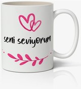 Resim Seni Seviyorum Baskılı Kupa Bardak Baskılı Kahve Kupa Bardak 