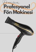 Resim Avesta 2200w Profesyonel Turbo Fön Makinesi Premium Saç Kurutma Makinesi 