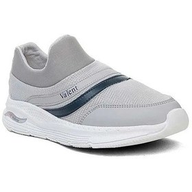 Resim Bağcıksız Aqua Ultra Hafif Ortopedik Unisex Spor Ayakkabı Gri 