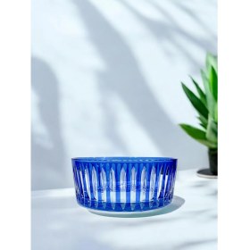 Resim Paşabahçe Kristal Kesme Ayaksız 19CM Mavi Kase 