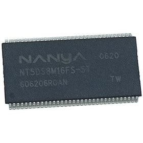 Resim Nanya NT5DS8M16FS-5T 128Mb DDR SDRAM 2.5V 66 Pin TSOP 8M x 16 Cl 