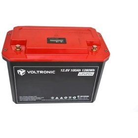 Resim Voltronic 12.8 V 100 Ah Lityum / Lifepo4 Akü 