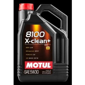 Resim Motul 8100 X-Clean+ 5W-30 5 L - Yakıt Ekonomili Motor Koruma 