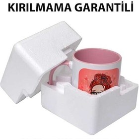 Resim Iyi Ki Varsın Anne Baba Ikili Porselen Lüks Fincan Beyaz 