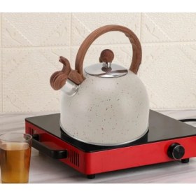 Resim Najmaddin Granit Görünümlü Demlik 