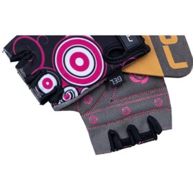 Resim Genel Markalar Çocuk Eldiveni Silikon Jelli Kısa Parmak Çocuk Bisiklet Eldiveni XS Beden Pembe 