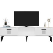 Resim DEMONTE DECOR Asimo Tv Sehpası (ALT MODÜL) Beyaz-beyaz 