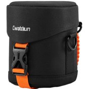 Resim Xindoker "cwatcun D157 Şok Emici Dslr Lens Çantası - Su Geçirmez, Kalın Tabanlı, Taşınabilir" 