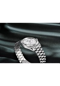 Resim Pagani Design Pd-1783 Day-date Otomatik Nh36a Japon Mekanizma, Safir Cam,su Geçirmez Full Çelik Erkek Kol Saati Beyaz Diğer 