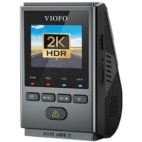 Resim Viofo A119 Mini 2 2K HDR 1600P 5GHz WiFi GPS'li Araç Kamerası Siyah 