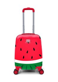 Resim Coral High Karpuz Desenli Kız Ve Erkek Çocuk Valizi Kırmızı/yeşil Çok Renkli 