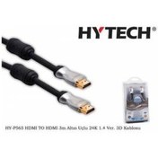 Resim Hytech Hy-W290 1.3Mt Mini Hdmı M-M 1.4 Versiyon 24K 3D Gold Kablo 