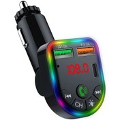 Resim Döndürülebilir C Kablosuz Fm Verici Handfree Araba Kiti Araba Mp3 Çalar Black ' Beyaz 