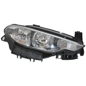 Resim Ayfar Far Motorlu Siyah Çerçeveli Sağ Fıat Egea 15 52145154 