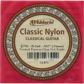 Resim D'addario Classic Nylon Normal Tension Clear Nyl Treble Si - J270 
