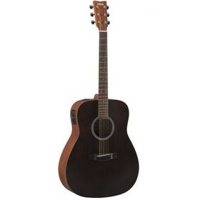 Resim Yamaha FX400SB Elektro Akustik Gitar (Smoky Black) 
