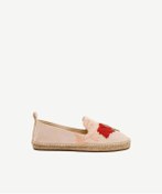 Resim Yargıcı Işleme Detaylı Düz Taban Espadril 25ykay4036x 017 Bej 