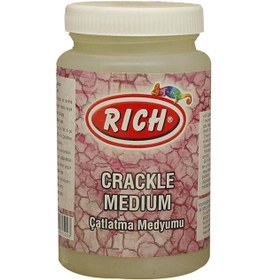 Resim Rich Çatlatma Medyum Crackle Medyum 250 Cc 